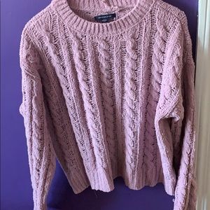 Pink sweater